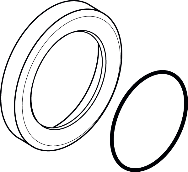 Ideal Standard Rosette für Griffseite komplett F960966AA