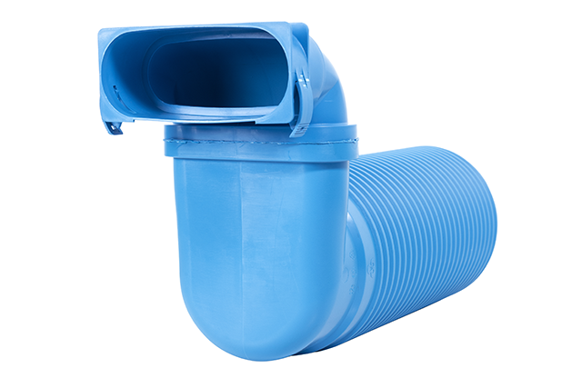 Kermi x-well Anschlusssystem flach Renovierungsventilanschluss, 132x52-125 Y2201075014K