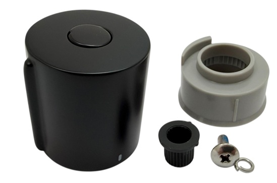Hansgrohe Griff Vernis Showerpipe mattschwarz 93731670