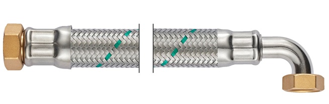 Neoperl NEOFLEX Panzerschlauch DN25 IG x IG gebogen, 1" x 1" 100cm 66930100