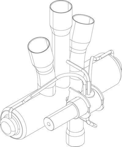 Bosch / Buderus 4-Wege-Ventil STF-0316G1 9kW 8733703875