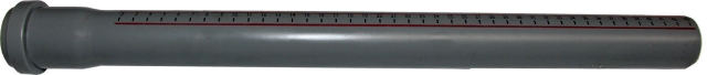 Wolf Rohr DN40 L:500mm aus Polypropylen, für MGK 2651079