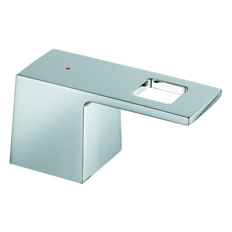 Grohe Griff Eurocube Markierung rot chrom 48137000