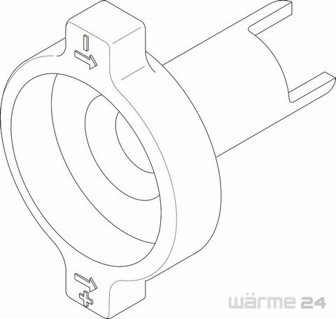 Bosch / Buderus Ventilgriff blau 87185436230