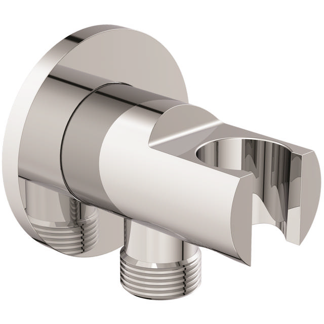 Ideal Standard Wandhalter Idealrain runde Rosette für Handbrause und Brauseschlauch G1/2 chrom BC807AA