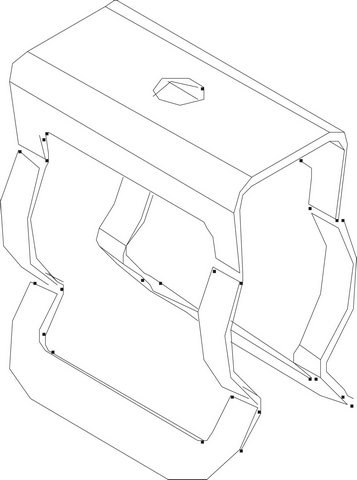 Bosch / Buderus Klammer 5 Stück 87485110270