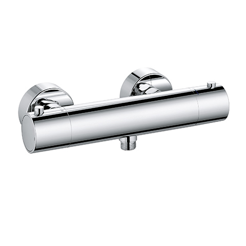 Kludi OBJEKTA THERM Thermostat-Brausearmatur ohne Brausegarnitur chrom 352000538