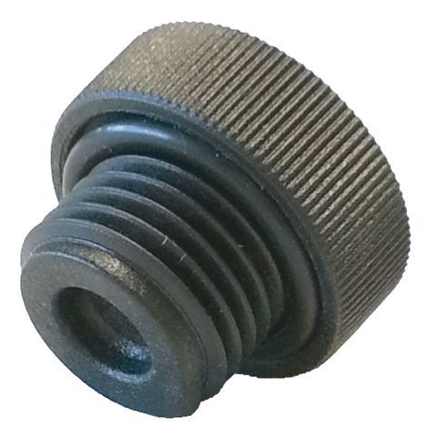 SYR Manometerstopfen, schwarz, Kunststoff 0828.08.000