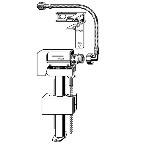 Viega Füllventilset 8310.72 in 230x120x46mm Kunststoff 717742