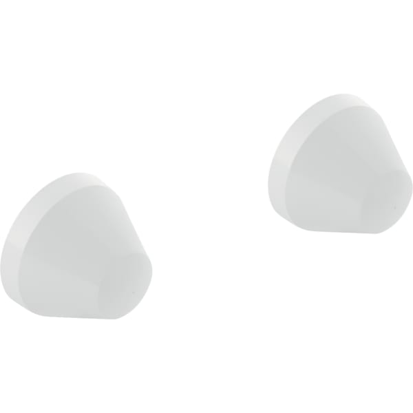 Geberit Set Deckkappen für Befestigungsset für Urinal, weiß 596444000