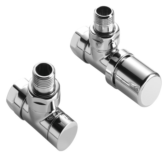 Zehnder Ventilkörper Set B Eckform edelstahl mit M30x1,5 Gewindeanschluss für Thermostatkopf 838930