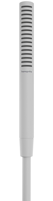 Hansgrohe Stabhandbrause Pulsify S 100, 1 jet EcoSmart+ mattweiß 24126700