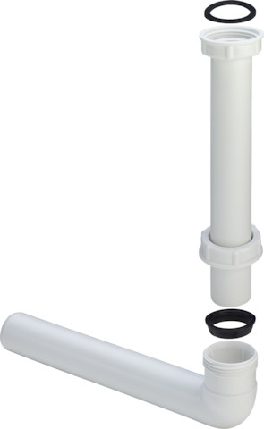 Viega Ablaufbogen 90 Grad 5632.2 in G1 1/4 x 32mm Kunststoff weiß 368906