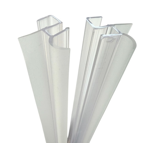 Kermi 2x Dichtleiste 5500 08B für kompletten Einstieg Länge 985mm, kürzbar 2535896