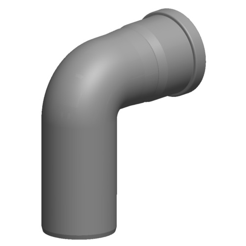 Atec PolyTop 87 Grad-Bogen DN100 2316
