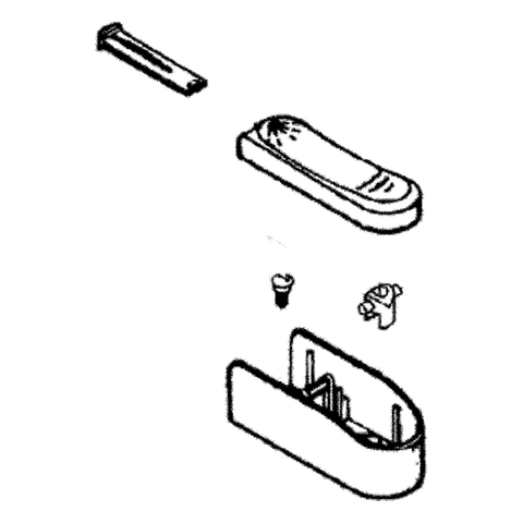 Grohe Drucktaste für Florida Wannenbatterie chrom 45188000