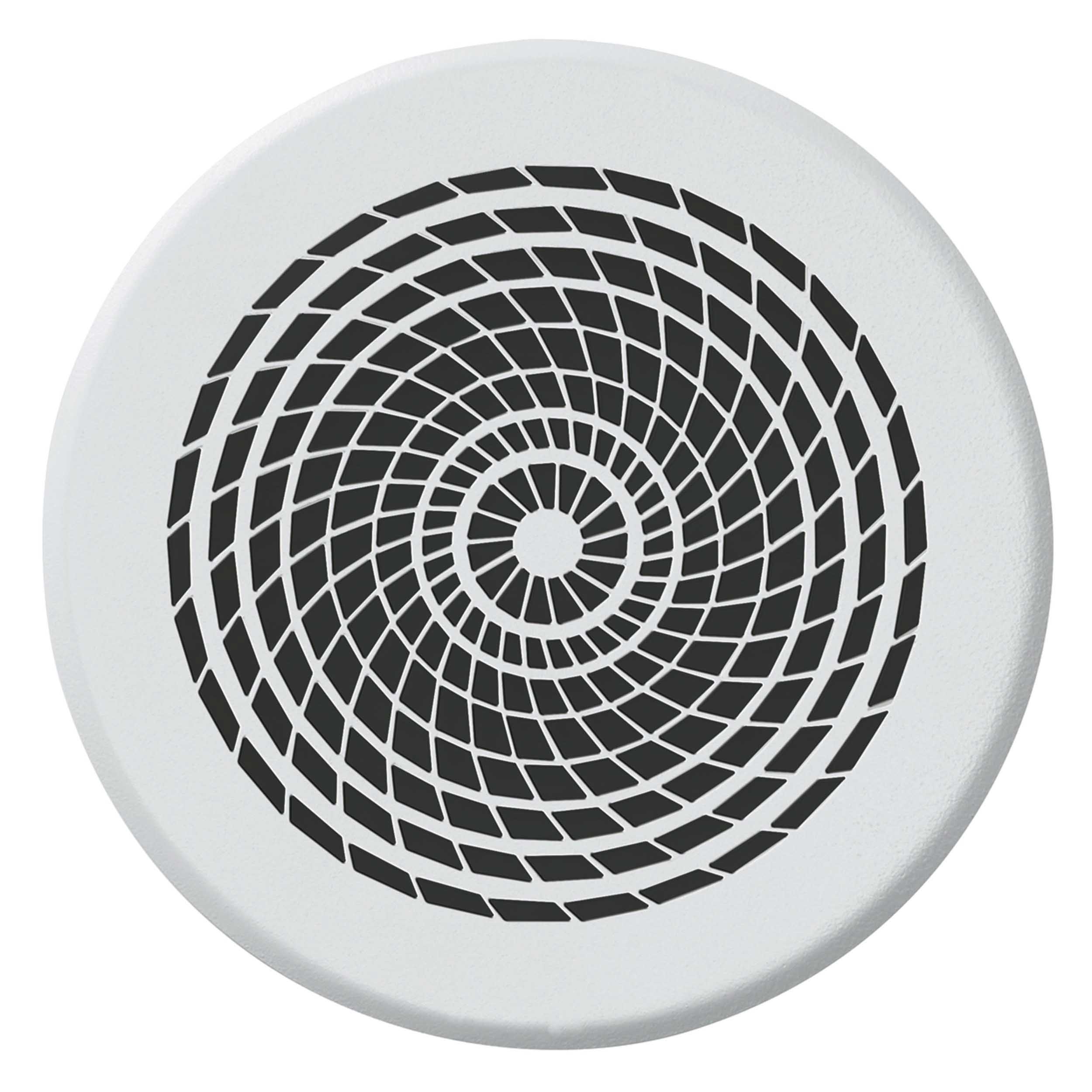 Vaillant Design Abdeckblende rund weiß Durchmesser 125mm, Vortex weiß 0020212289