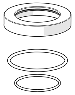 Hansa Deckplatte d 72mm, for Compact chrom 59914667