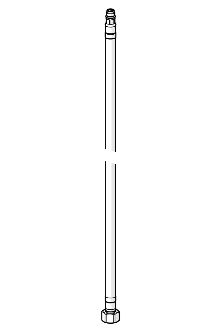 Hansa Anschlußschlauch L=620mm, G3/8-M10x1 DN6 59914289