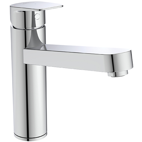 Ideal Standard Küchenarmatur Ceraplan Ausladung 204mm BlueStart mit hohem Rohrauslauf, chrom BD313AA