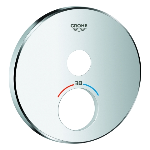 Grohe Rosette rund für SmartControl chrom 49030000