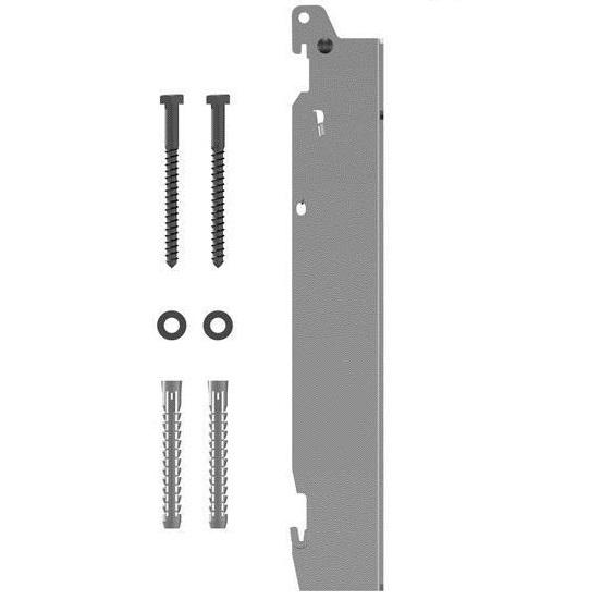 Kermi Schnellmontagekonsolen-Set Typ 11-33 BH 700mm, Wandabstand 50mm, weiß , als 3. Konsole ab BL1800 ZB02670013