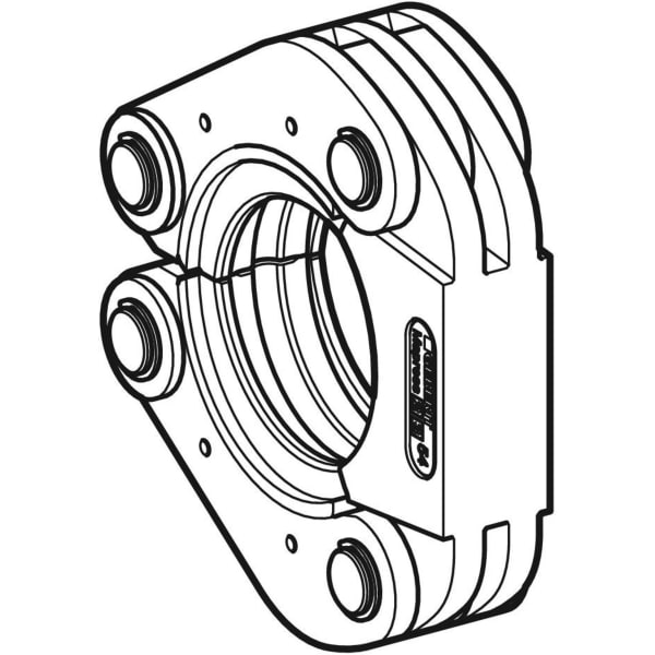 Geberit Mapress Pressschlinge d54 Geberit Kompatibilität (2) (3) 691.183.00.1