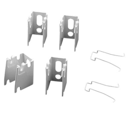 Zehnder Set CVD, 8x CVD1 weiß RAL 9016, für Typ H, HH, HLH 795811