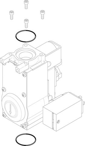 Bosch / Buderus Gasarmatur VR 4615 (100 kW) 8738804994