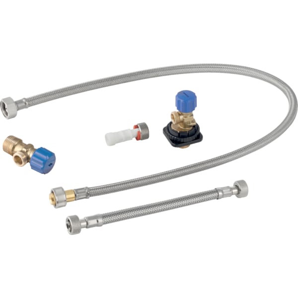 Geberit Wasseranschlussset unten zu Monolith Sanitärmodul für WC 101cm 131.074.00.1