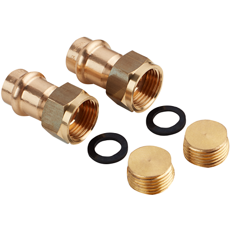 Stiebel Eltron Bausatz Aufputz Cu zum verpressen von Cu-Rohr D15 # 222380