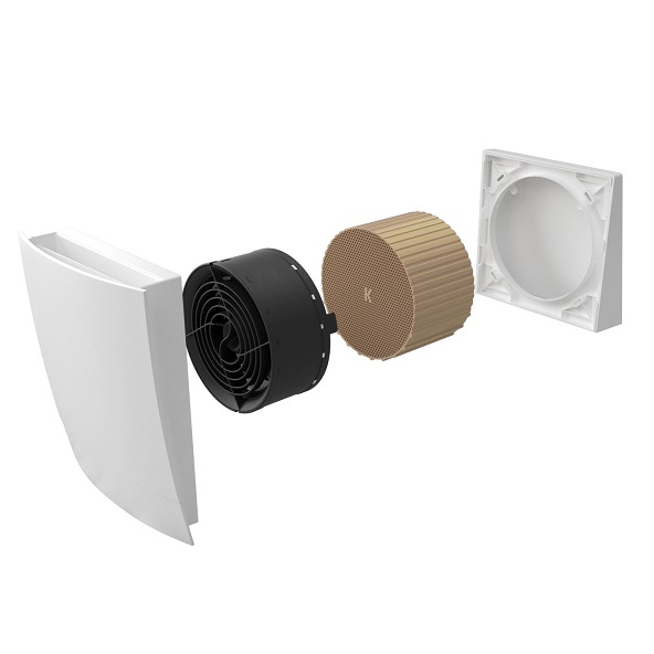 Kermi x-well ALD13 Fertigmontageset Innenblende, Filter, WDS, 2x SD-Set 80mm Y1205013001K