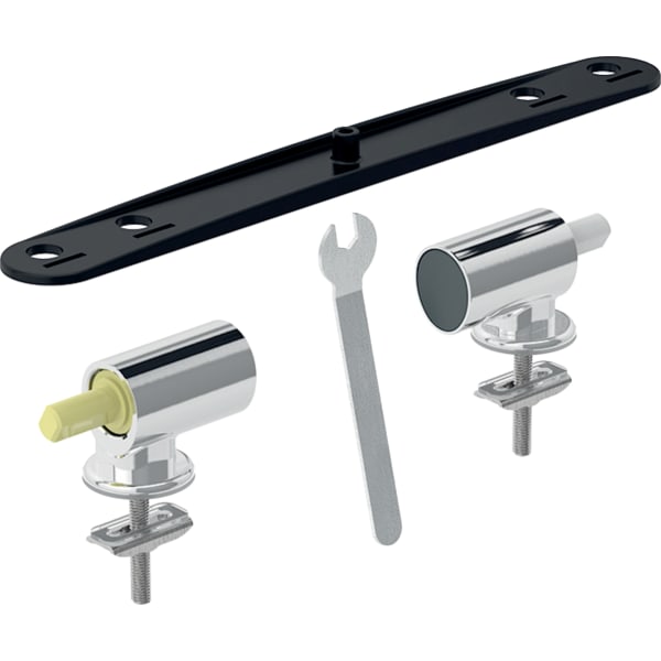 Geberit Set Scharniere für WC-Sitz Quick-Release mechanisch F260 244.202.00.1