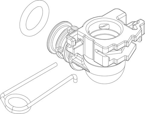 Bosch / Buderus Adapter 87105062860
