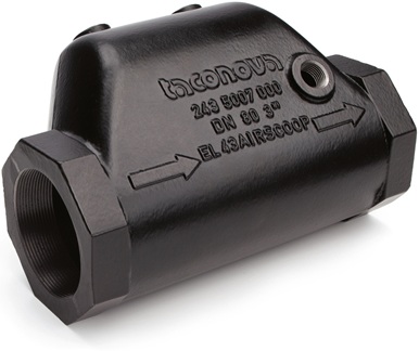 Taconova Entlüfter TacoVent AirScoop horizontal DN32, 1 1/4" IG in Kombination mit Hy-Vent Entlüfter 243.5003.000