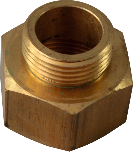 Wolf Fitting Übergang 1"AG - Rp5/4" Messing 2009010