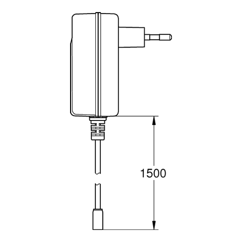 Grohe Netzteil für Grohe Sense Guard weiß 48373LN0