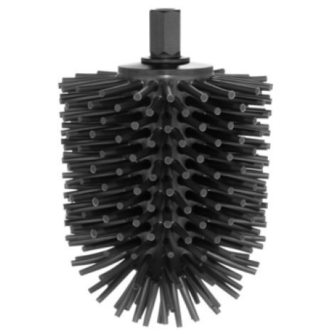 Avenarius WC-Bürstenkopf 71mm, schwarz 1003271040