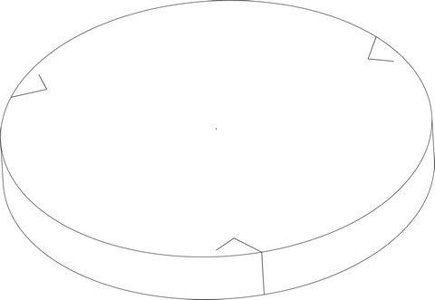 Bosch / Buderus Isolierung Boden D820x100 8735100305