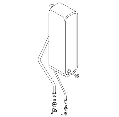 Bosch / Buderus Wärmetauscher PHE big 87186425600