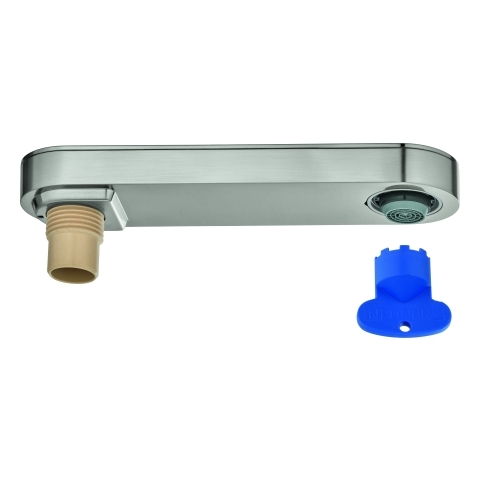 Grohe Auslaufbrause mit herausziehbarem Auslauf supersteel 48454DC0
