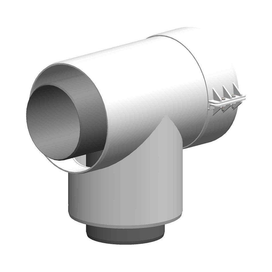 Atec PolyTwin T-Stück für Kaskade DN110/160 3504