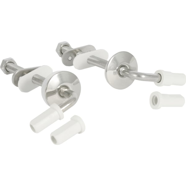 Geberit Set Scharniere für WC-Sitz Xeno und Plus4, Befestigung von unten 598133000