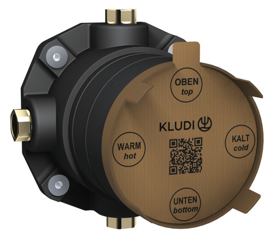 Kludi SLIM.BOXX UP-Rohbau-Set ohne Feinbau-Set ohne Funktionseinheit 88022