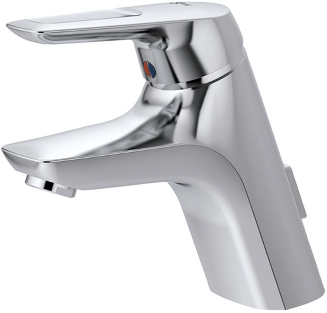 Ideal Standard Ceramix Blue Waschtischarmatur mit Kupferrohren chrom, mit Unterputzrohren A5653AA