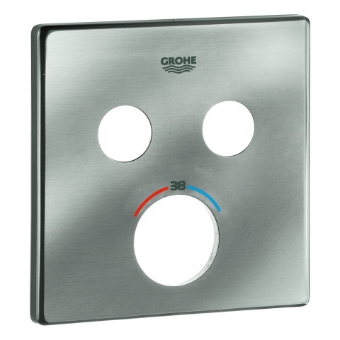 Grohe Rosette für SmartControl UP- Thermostat mit 2 Absperrventile für SmartControl UPersteel 49039DC0