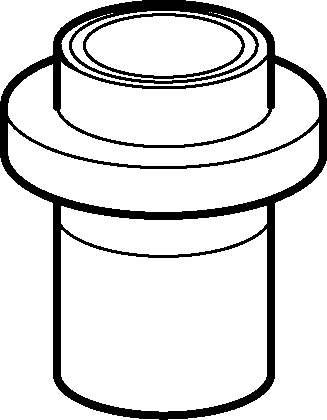 Hansa Halter chrom 59913289
