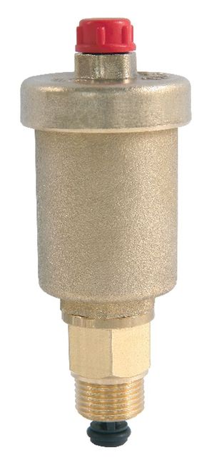 SYR Schnellentlüfter 62 mit Wartungsabsperrung, DN 10, Rohranschluss G3/8 0062.10.001