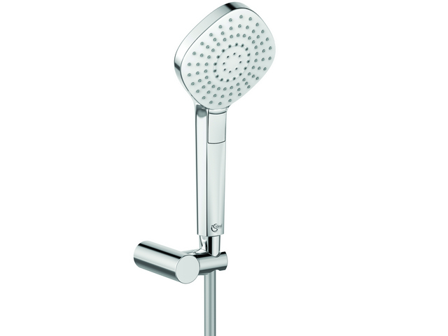 Ideal Standard Handbrause-Set Idealrain Evo 3-Funktionshandbrause Diamond d:115mm, chrom B2405AA