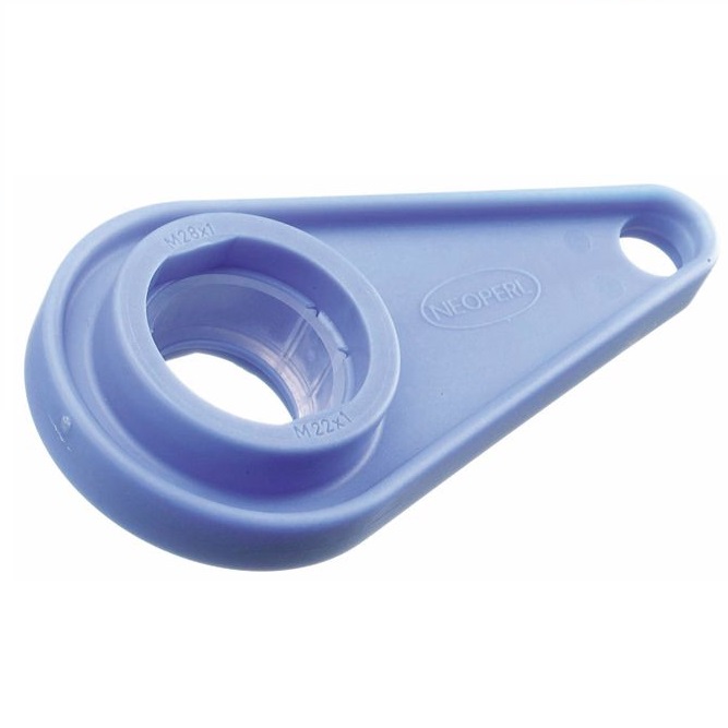 Neoperl Serviceschlüssel Kunststoff, blau, M22/M24/M28 01450094